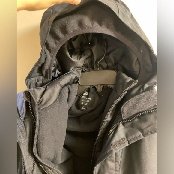 All in Motion Kids Black Puffer Jacket 2 in 1 XS NWT - Picture 8 of 12